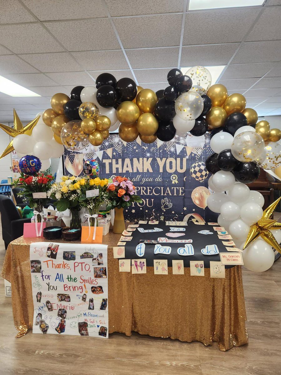 We celebrated our amazing PTO here at Memorial as we honored our outgoing President and Vice President.