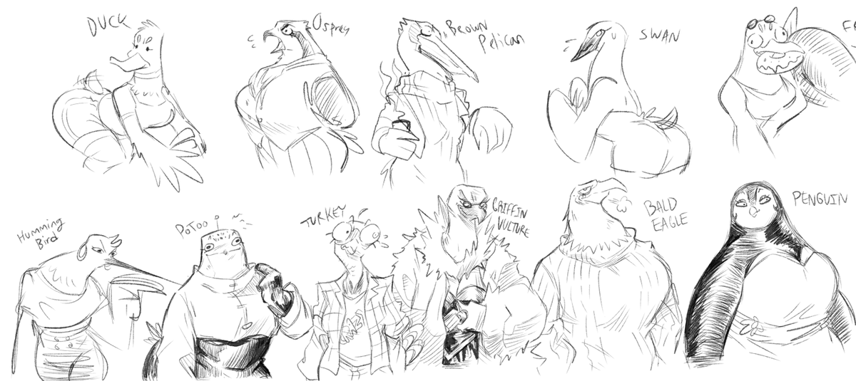 Bird ladies (repost)