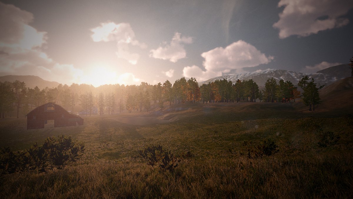 It's been difficult but we're converting We Harvest Shadows to Unity 6.1 and the Universal Render Pipeline. 
Here's the first look at the new weather system and shaders (new everything pretty much). We need more time but the wait will be worth it. ♥