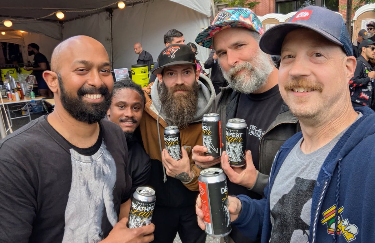 Peabody heights team bonding at the <a href="/mddeathfest/">Maryland Deathfest</a>