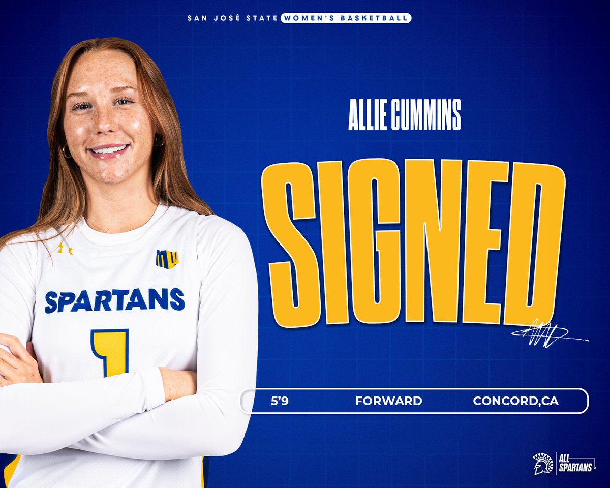 𝑺𝒊𝒈𝒏𝒆𝒅 ✍️

Welcome to the 408, Allie! 

#AllSpartans