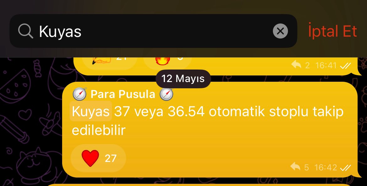 ParaPusula1's tweet photo. Değerli takipçilerime 36 tl den #Kuyas çaktığım için özür dilerim. 

https://t.co/jNi0oSD1Zq ücretsiz grubumuzdan alıntılar.

9 Nisan: Yanlış yerden alanlar için fiyat 37.50 tl ye kadar kalkabilir ve fiyat 38 tl den döner.

12 Mayıs: 36.53 stoplu kuyas takip edilebilir.

15 Mayıs: 36 tl üzerinde kaldığı sürece Sorun yok.

Ve daha can alıcı cümle;

SABREDİN‼️ BEKLEYİN‼️ GÖRÜN‼️

16 Mayıs:%15-20 kar sayılmaz.

Uyarı;

SABREDİN‼️

22 Mayıs; Trendine girdiğiniz hisseleri tutun .

HER GÜN PARA BASIYORLAR🔥

Sonuç:

12 günde şimdilik sadece %80 kar 🎯

Sen hala başka yerlerde macera peşinde koşmaya devam et ⚠️

Şimdi varsın herkes KUYAS desin. Siz yokken biz oradaydık💯

Bir Eğitim ile hayatın değişebilir.

Detaylar için ;

https://t.co/pxyYuuVAYL

#Borsa #yatırım #Bilanco #Bilanço #teknik #Temel #analiz #bist #Bist100 #bist #bist30 #Borsaİstanbul #hisse #hissesenedi  #strateji #portfoyyonetimi #portföy #portföyyönetimi #bedelsiz #vade #uzunvade #kısavade #egitim #eğitim #arz #Halkaarz #para #kazanma #kazanç #trade #trader