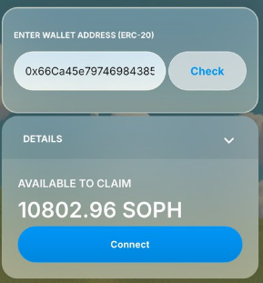 eliseoorellana's tweet photo. 🧠 Your $SOPH drop is live.
Eligible wallets can now claim — no noise, just value.

🔗 https://t.co/dYz8wcA0HG

Check your rewards, claim in seconds, and step into Sophon.
The future’s already happening. 🔓 #SOPHON https://t.co/ZmMyboRNDV