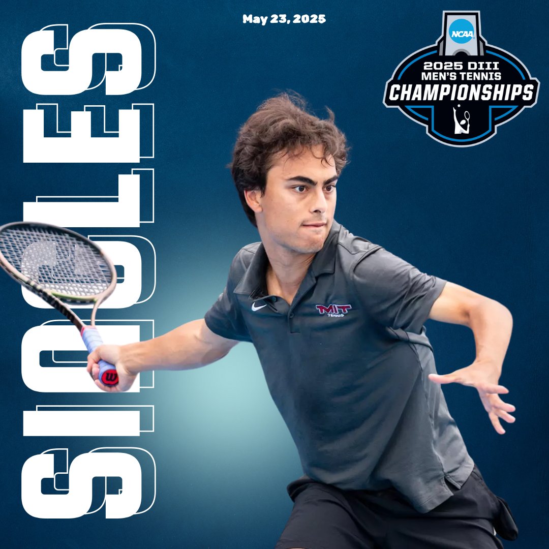 NEWMAC (@newmacsports) on Twitter photo Kailas Kahler of <a href="/MITAthletics/">MIT Athletics</a> opened up the NCAA DIII Men's Singles Championship with a win over Paulo Pocasangre of Kenyon.
He now faces Kael Shah of Denison in the second round.
Tune in ➡️ ow.ly/iy2J50VY6KN
#GoNEWMAC // #WhyD3 Kailas Kahler of <a href="/MITAthletics/">MIT Athletics</a> opened up the NCAA DIII Men's Singles Championship with a win over Paulo Pocasangre of Kenyon.
He now faces Kael Shah of Denison in the second round.
Tune in ➡️ ow.ly/iy2J50VY6KN
#GoNEWMAC // #WhyD3