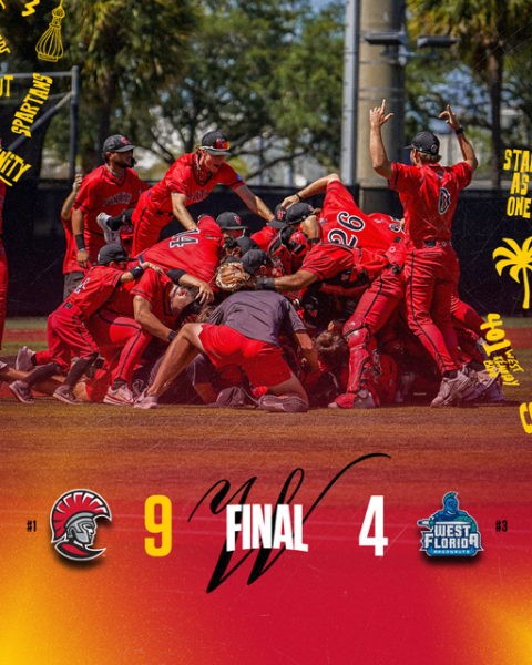 Ready to add another chapter to the Cary Chronicles!🏆 #TampaBaseball⚾️ wins 21st NCAA South Regional, setting up return to Cary, N.C., for the 2025 NCAA Championship Series.

#StandAsOne🛡️