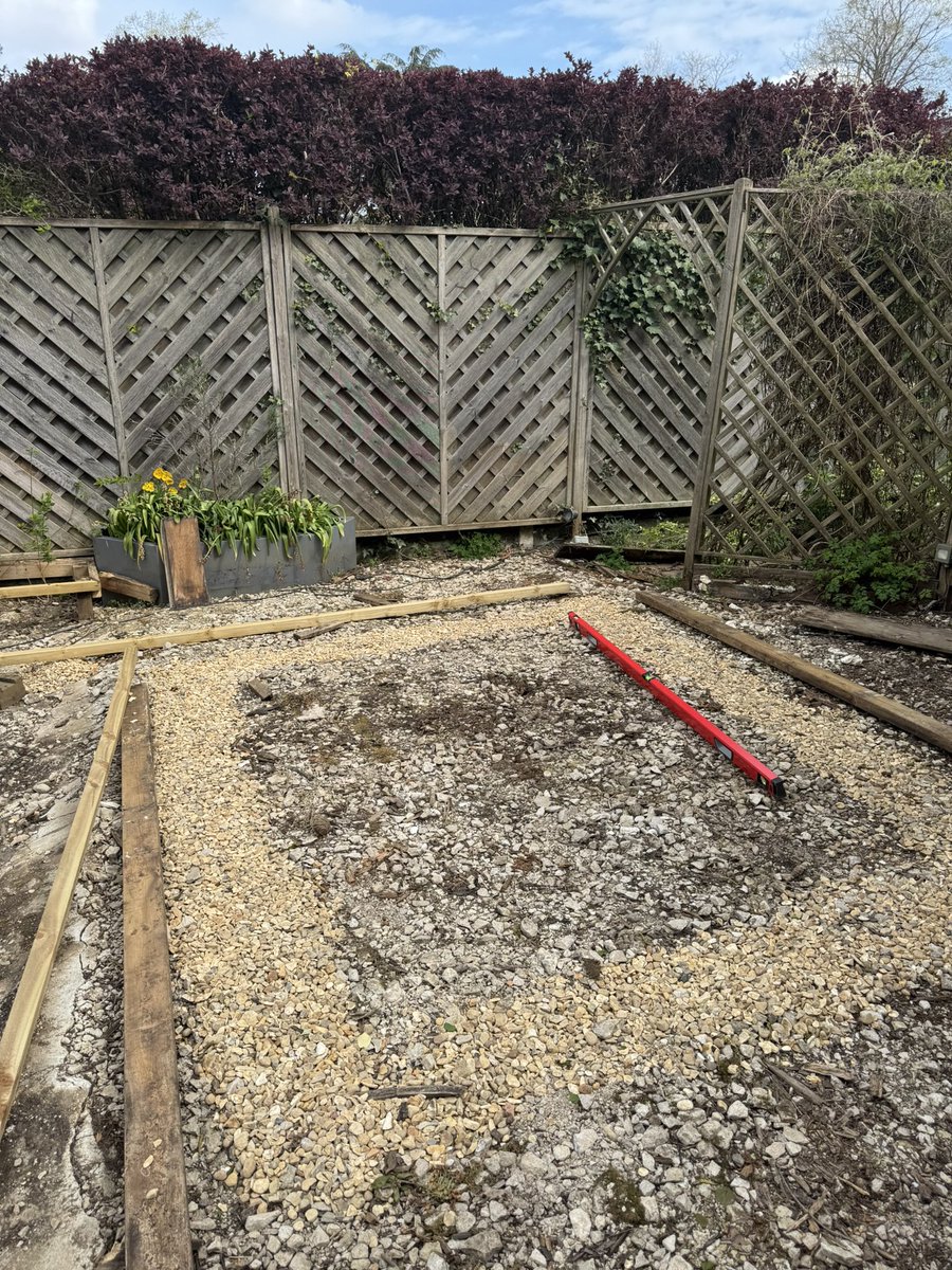 In fact, even more “before” photo.