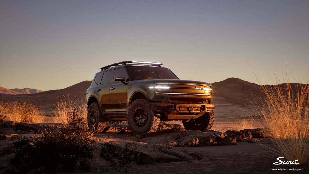 ScoutEVBuzz's tweet photo. Scout Traveler off road concept! More potential images coming next week.

#ScoutMotors #ScoutEV #ScoutTraveler https://t.co/kTjpatft4C