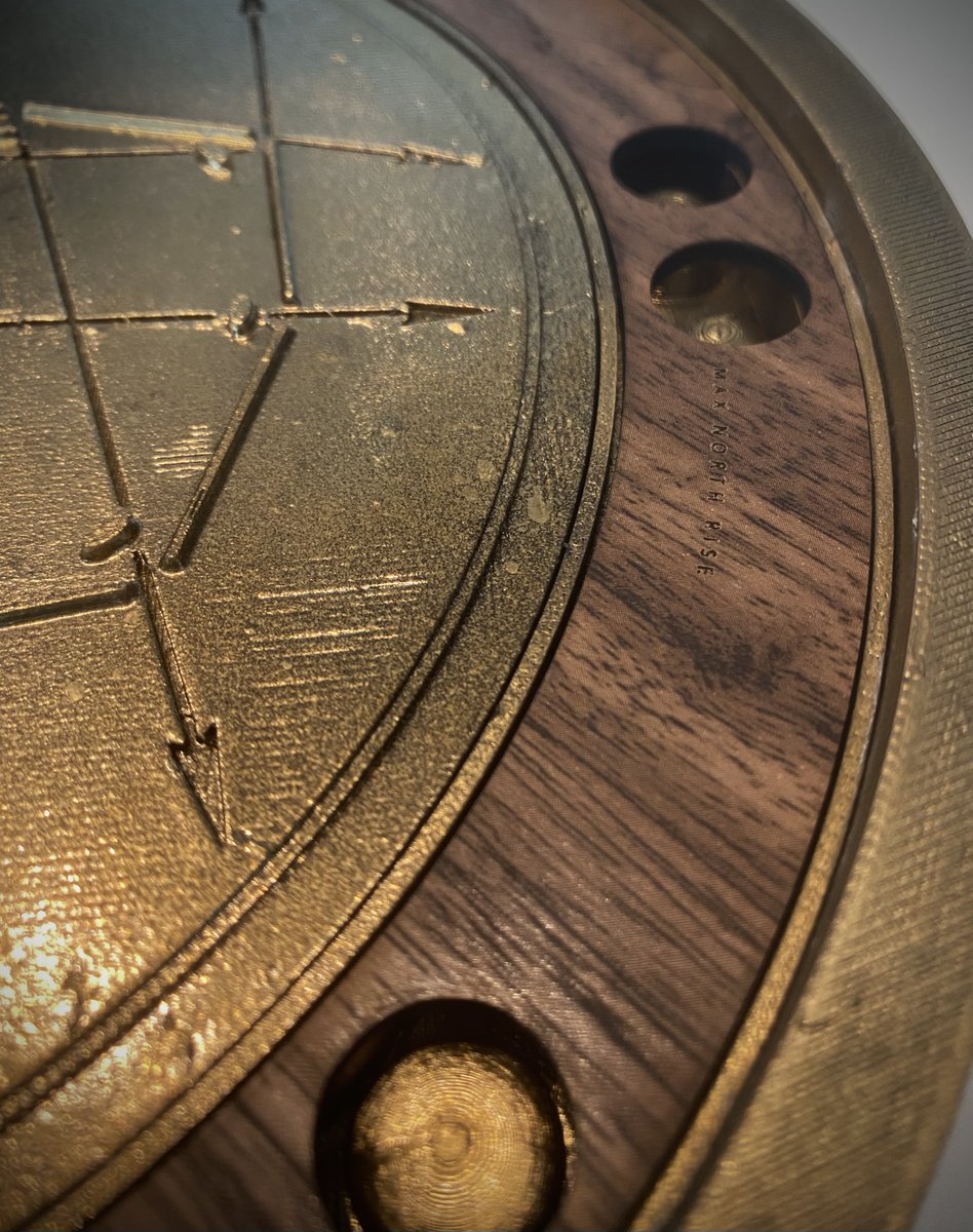 GayToad_3's tweet image. I built another handheld dial of a bit of a lesser known site- The Newark Earthmound located in modern day Ohio, and built by the Hopewell approximately 2,000 years ago, functioned as an astronomical calendar tracking the full 18.6 year lunar standstill cycle.