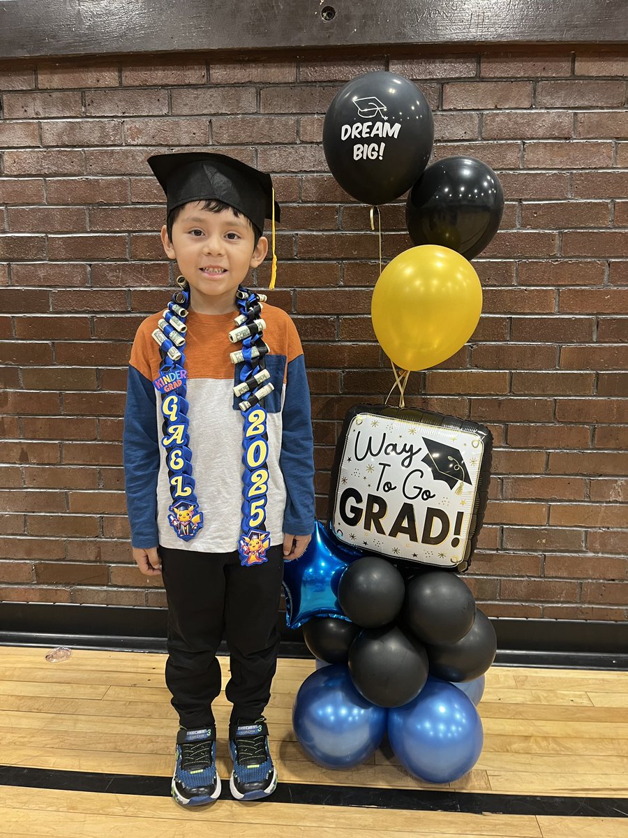 Congratulations to our amazing Kindergarten graduates! We are so proud of you! Shine bright!