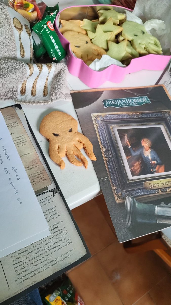 ExitoyError's tweet image. Hoy tocaba #ArkhamHorror el juego de rol