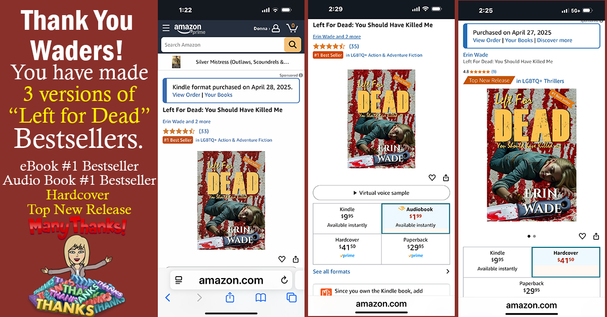 Thank you Readers. amazon.com/dp/B0F3FTL1XJ
#lesfic #lesbianfiction #lesbianbook #lesbianauthor #lesbianwriter #lesbianbooks #queerbook #lgbtq #wlwromance #lgbtbooks #lgbt  #lesbianliterature #lesbianromance #lesfiction #lesbianromancenovel #lesbianreads #lesbiannovels #wlw