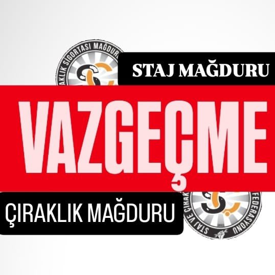 BURSA STAJ ÇIRAK 3308 (@yasnek1616) on Twitter photo "TÜİK'e göre işçi, SGK'ya göre öğrenci! Peki stajyerler çıraklar ne zaman hak ettiği değeri görecek? Sigorta girişimiz emekliliğe sayılmalı!
<a href="/zuhal_karakoc/">Doç. Dr. Zuhal Karakoç Dora 🇹🇷</a>
<a href="/yclblt06/">Yücel Bulut</a>
<a href="/TmrOsmanagaoglu/">Tamer Osmanağaoğlu</a>
<a href="/SermetAtay/">Sermet Atay</a>
<a href="/sgksosyalmedya/">SGK</a>
SGKdan Çifte Standart
#TürkiyedekiÇırakStajyerinSuçuNe "TÜİK'e göre işçi, SGK'ya göre öğrenci! Peki stajyerler çıraklar ne zaman hak ettiği değeri görecek? Sigorta girişimiz emekliliğe sayılmalı!
<a href="/zuhal_karakoc/">Doç. Dr. Zuhal Karakoç Dora 🇹🇷</a>
<a href="/yclblt06/">Yücel Bulut</a>
<a href="/TmrOsmanagaoglu/">Tamer Osmanağaoğlu</a>
<a href="/SermetAtay/">Sermet Atay</a>
<a href="/sgksosyalmedya/">SGK</a>
SGKdan Çifte Standart
#TürkiyedekiÇırakStajyerinSuçuNe