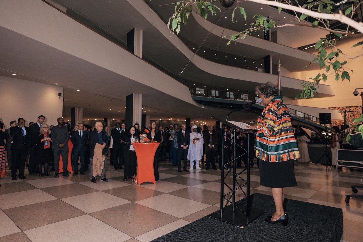 Eritrea_UN's tweet image. We are honored to mark #Eritrea|s 34th Independence Anniversary @UN. The event reflected #Eritrea|s enduring spirit, shared values of sovereignty, peace, and international cooperation. We extend our sincere appreciation to all delegations and partners who joined in celebration🇪🇷