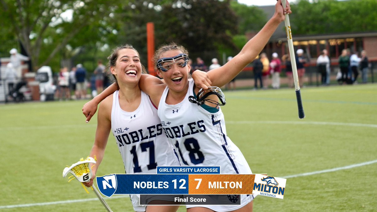 Girls Varsity Lacrosse Final ⬇️ #NobleAthletics