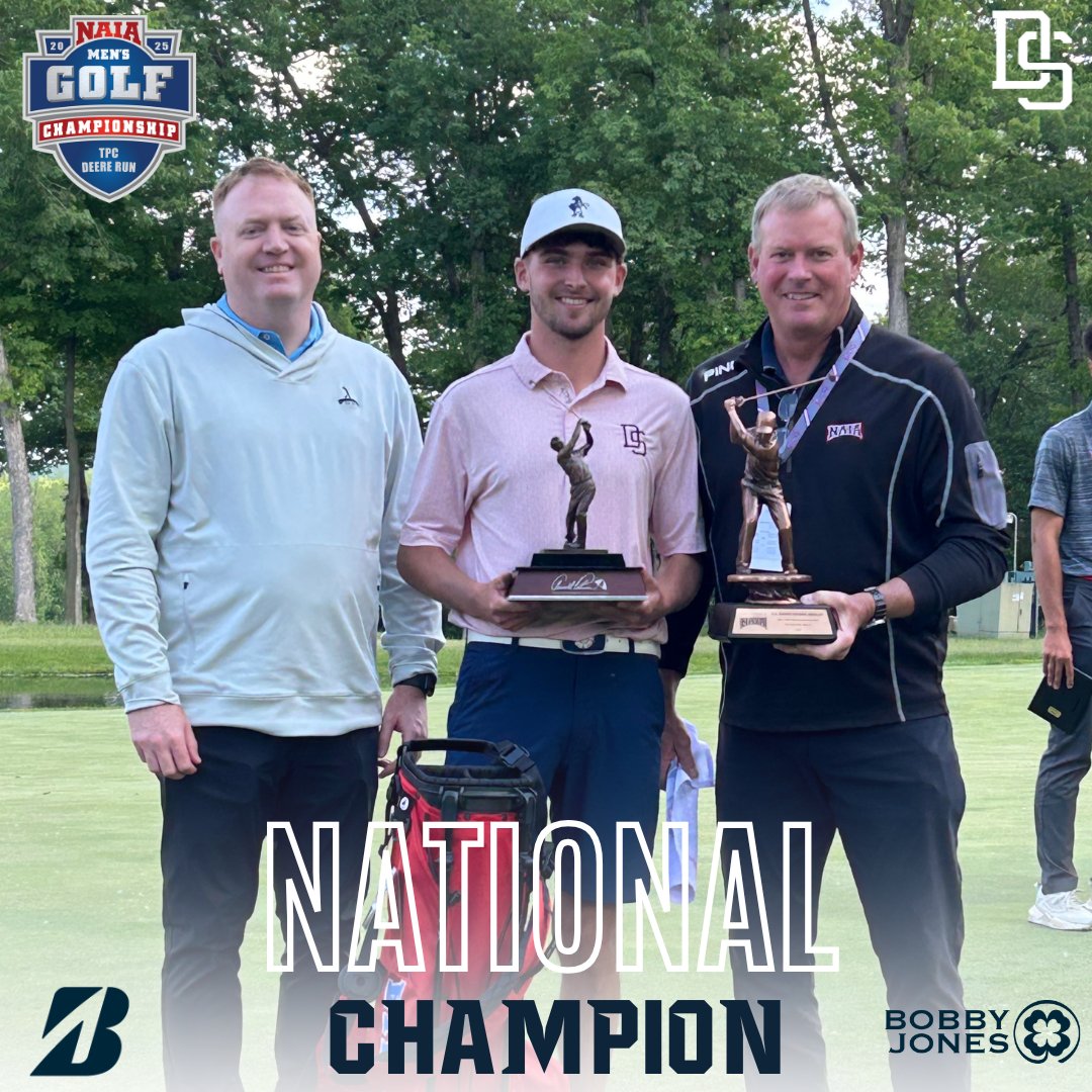 DaltonStateGolf's tweet image. NATIONAL CHAMPION!

That’s our guy! Congratulations Jack!

#Dalton #NAIA