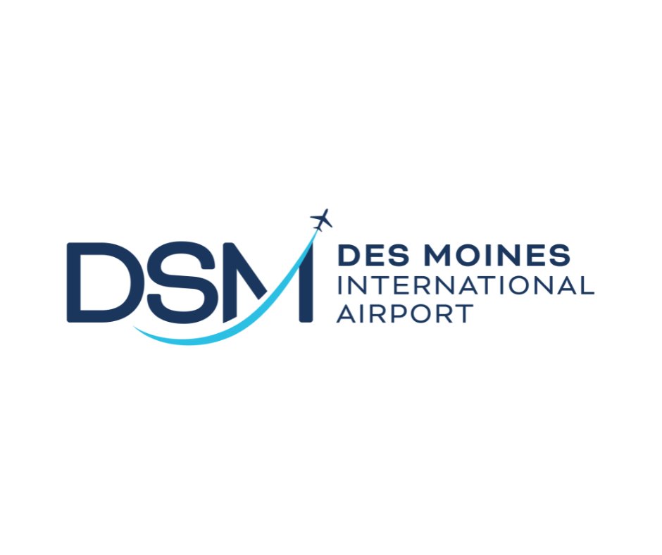 SA is flying high! The new DSM Airport logo created by SA has been officially released. Congrats to Shelly Kopriva and Tyra Washington! An Axios survey this week showed 81% rated the new logo “love at first flight!” The new logo, symbolizing DSM’s growth and bold vision for the
