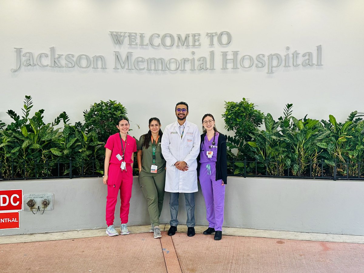 Aman Chauhan (@amanchauhanmd) on Twitter photo Just wrapped up an impactful inpatient week at <a href="/JacksonHealth/">Jackson Health System</a>. This time, we had the pleasure of hosting a bright medical student from Mexico. Hats off to our Fellow and Resident for their outstanding work and teamwork throughout the week.
Cancer is tough—but so are we. The Just wrapped up an impactful inpatient week at <a href="/JacksonHealth/">Jackson Health System</a>. This time, we had the pleasure of hosting a bright medical student from Mexico. Hats off to our Fellow and Resident for their outstanding work and teamwork throughout the week.
Cancer is tough—but so are we. The