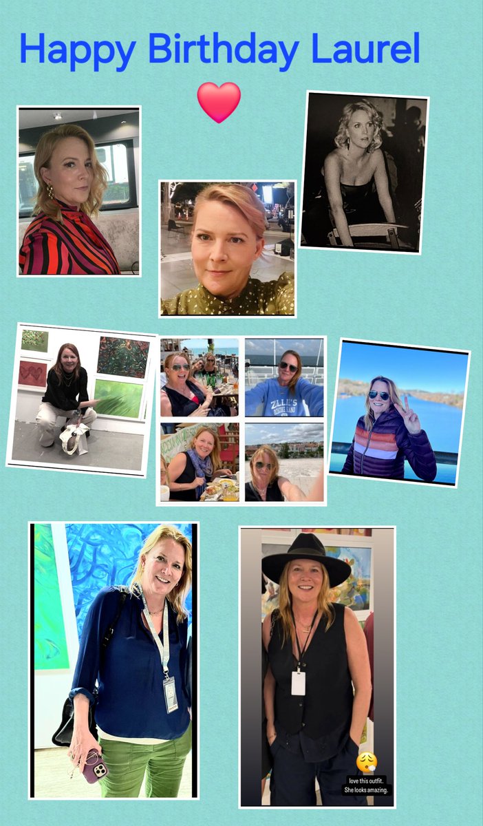 Happy Birthday to our Queen Laurel Holloman. I hope you have a great day. 🎂🥂❤️
