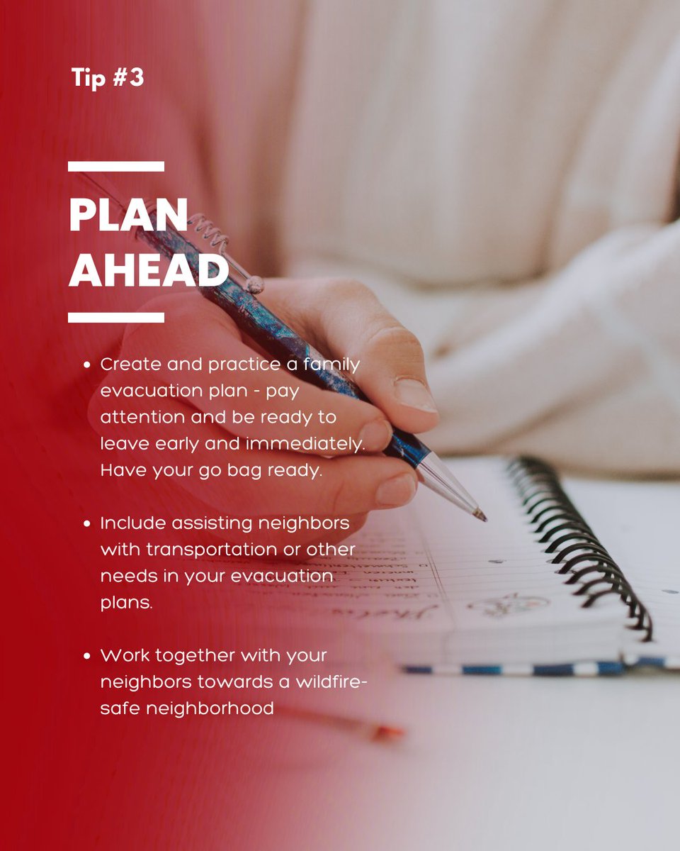 One of the most important things you need to do to be fire-ready is to plan ahead.

Learn more ways to be wildfire ready at hwmo.org

#nationalwilfireawareness #wildfireawareness #wildfire #WildfireLookout