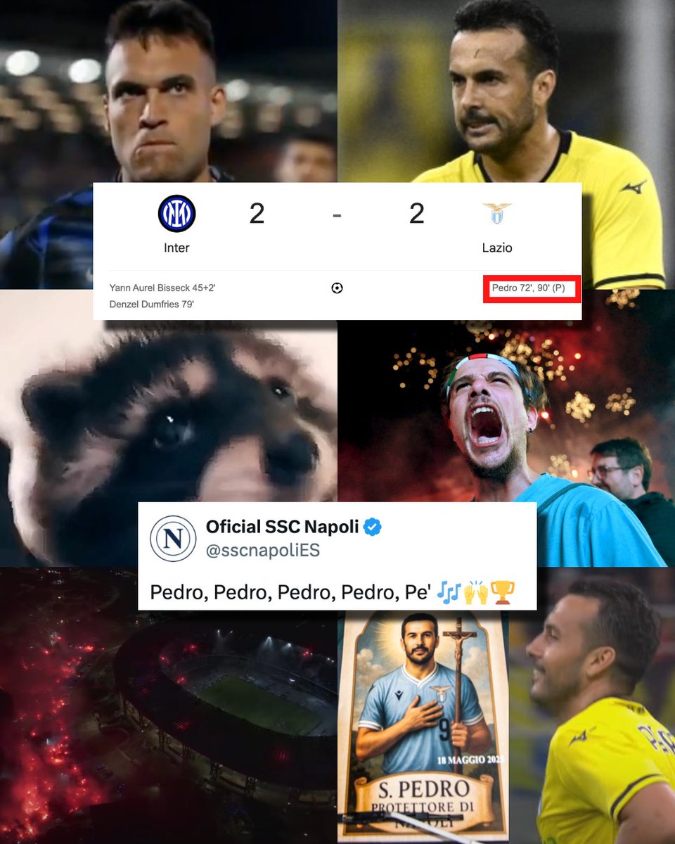 Sin el doblete de Pedrito Rodríguez ante el Inter en la jornada pasada, el Napoli no estaría celebrando el Scudetto en estos momentos. El canterano del FC Barcelona nunca jugó con el club napolitano, pero allá ya lo aman como si fuera uno de ellos. Después de asegurar el título,