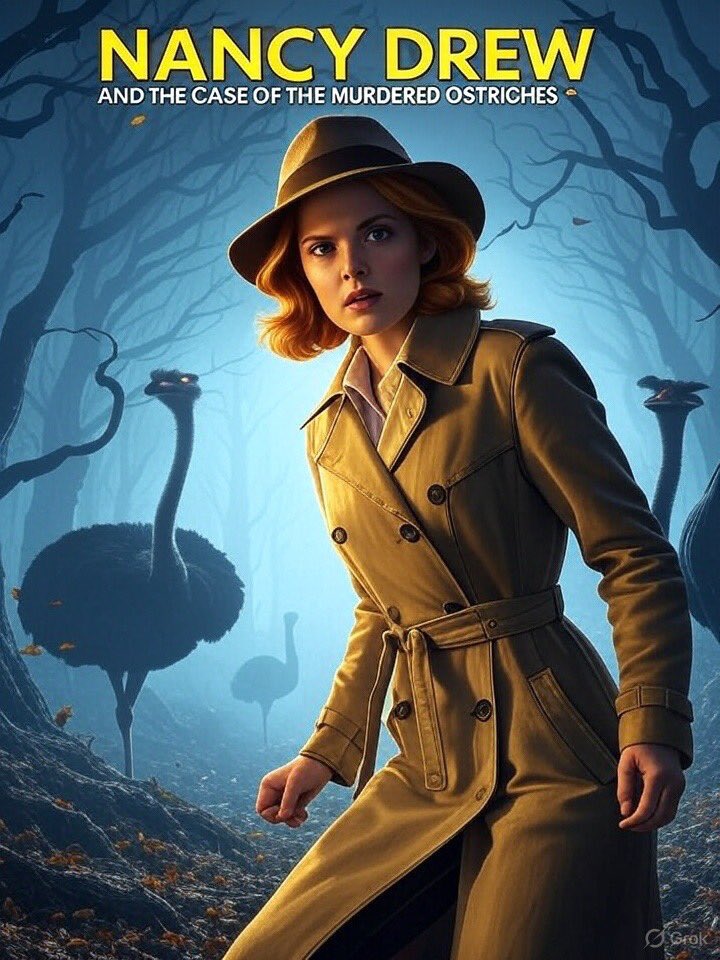 Get Nancy Drew on the Ostrich case.