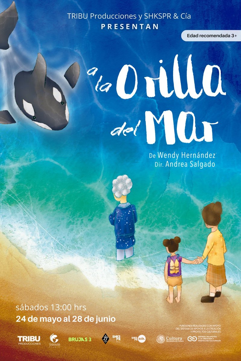 SPinal(RP) (@pinalproduccion) on Twitter photo Regresa "A la orilla del mar" 🐋🦑🎭 sábado 24 de Mayo <a href="/ForoShakespeare/">Foro Shakespeare</a>
Nos vamos a sumergir bajo el mar a lado de Tipi 🤠 Regresa "A la orilla del mar" 🐋🦑🎭 sábado 24 de Mayo <a href="/ForoShakespeare/">Foro Shakespeare</a>
Nos vamos a sumergir bajo el mar a lado de Tipi 🤠