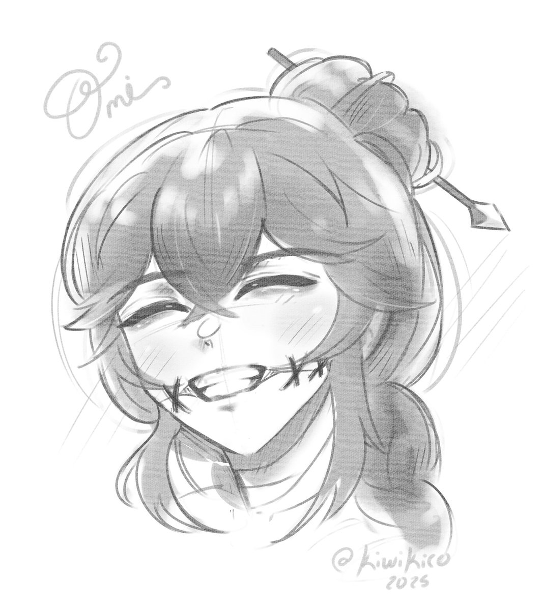 Did a little sketch of omi! 
Congrats on the song release! 🫶🎉 #omillust
