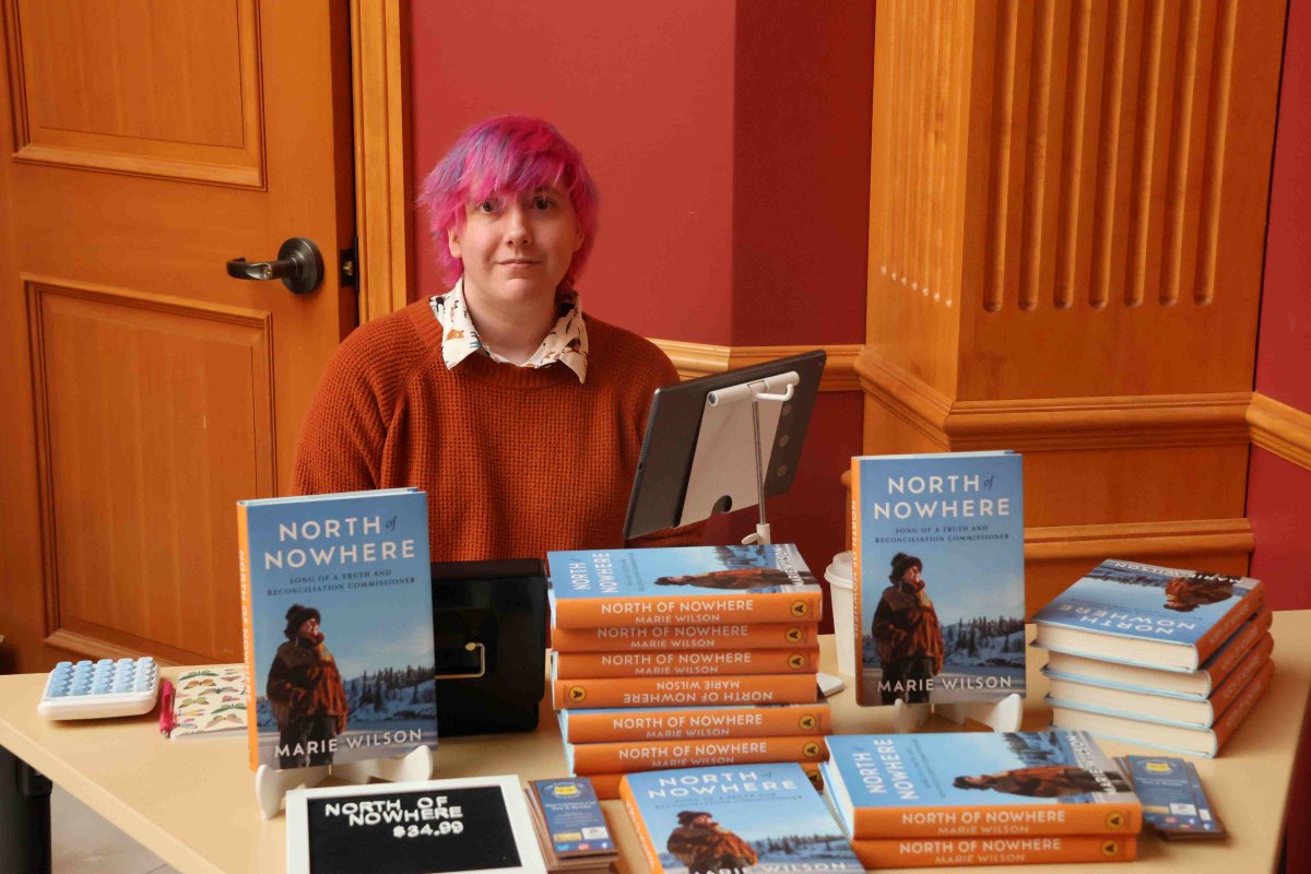 Coady Institute hosted Truth and Reconciliation Commissioner Marie Wilson earlier this week for a book reading, discussion, and book signing of North of Nowhere: Song of a Truth and Reconciliation Commissioner.