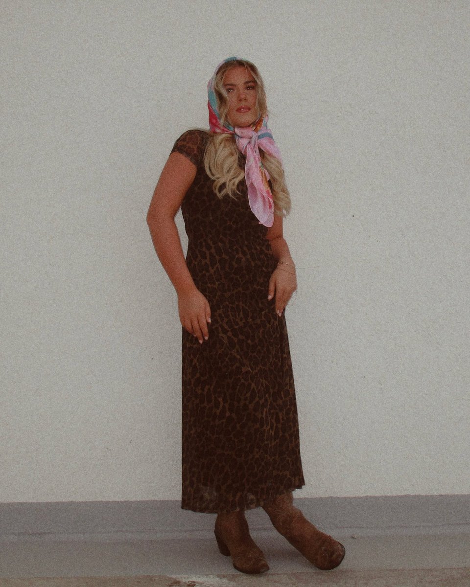 Erinkirbymusic's tweet image. “Hold onto your friends,” and your scarves because we are officially one week away from #timemachine being released!! 🐆🎀