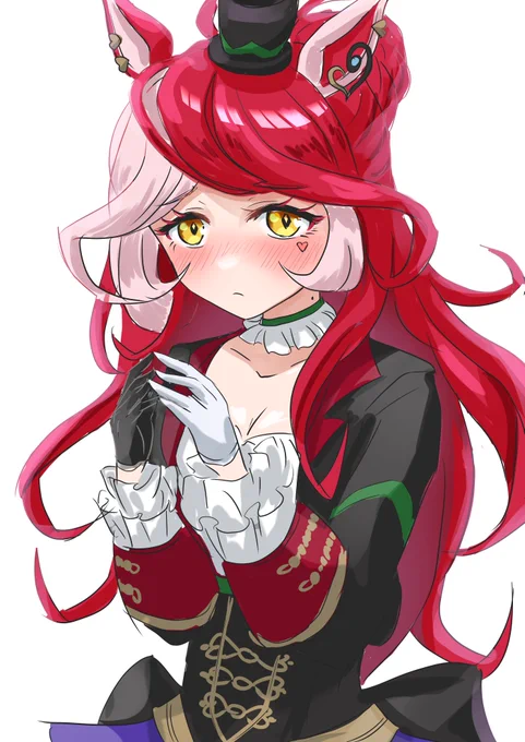 何故か照れてるラヴズオンリーユー(が見たかっただけ落書き)#ラヴズオンリーユー #ウマ娘 