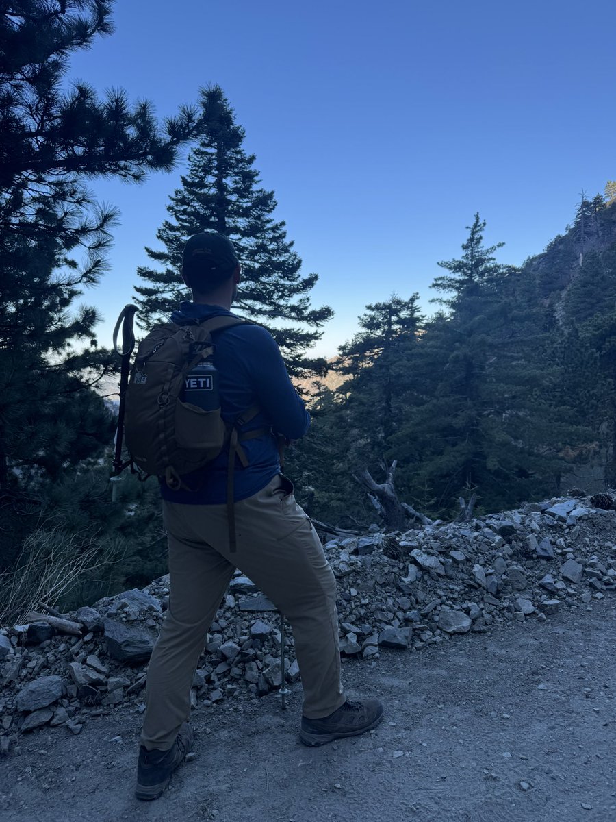 Acted as trail guide today for some colleagues. Took them up to the Notch on mt. Baldy. Was a complete blast #mtbaldy #nature #hiking #outdoors #LGBTQ #gay