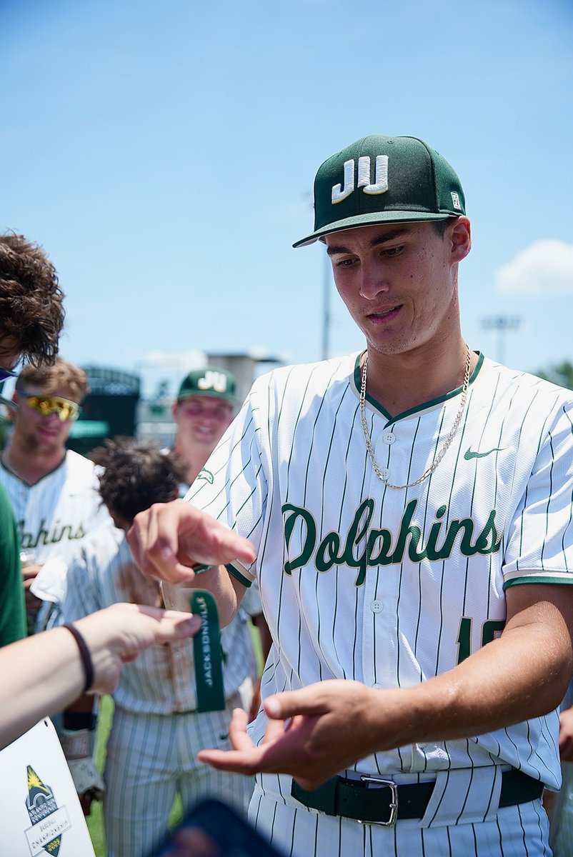 JUBaseball's tweet image. See you tomorrow at noon ๐ฌ
#JUPhinsUp | #SoWhat