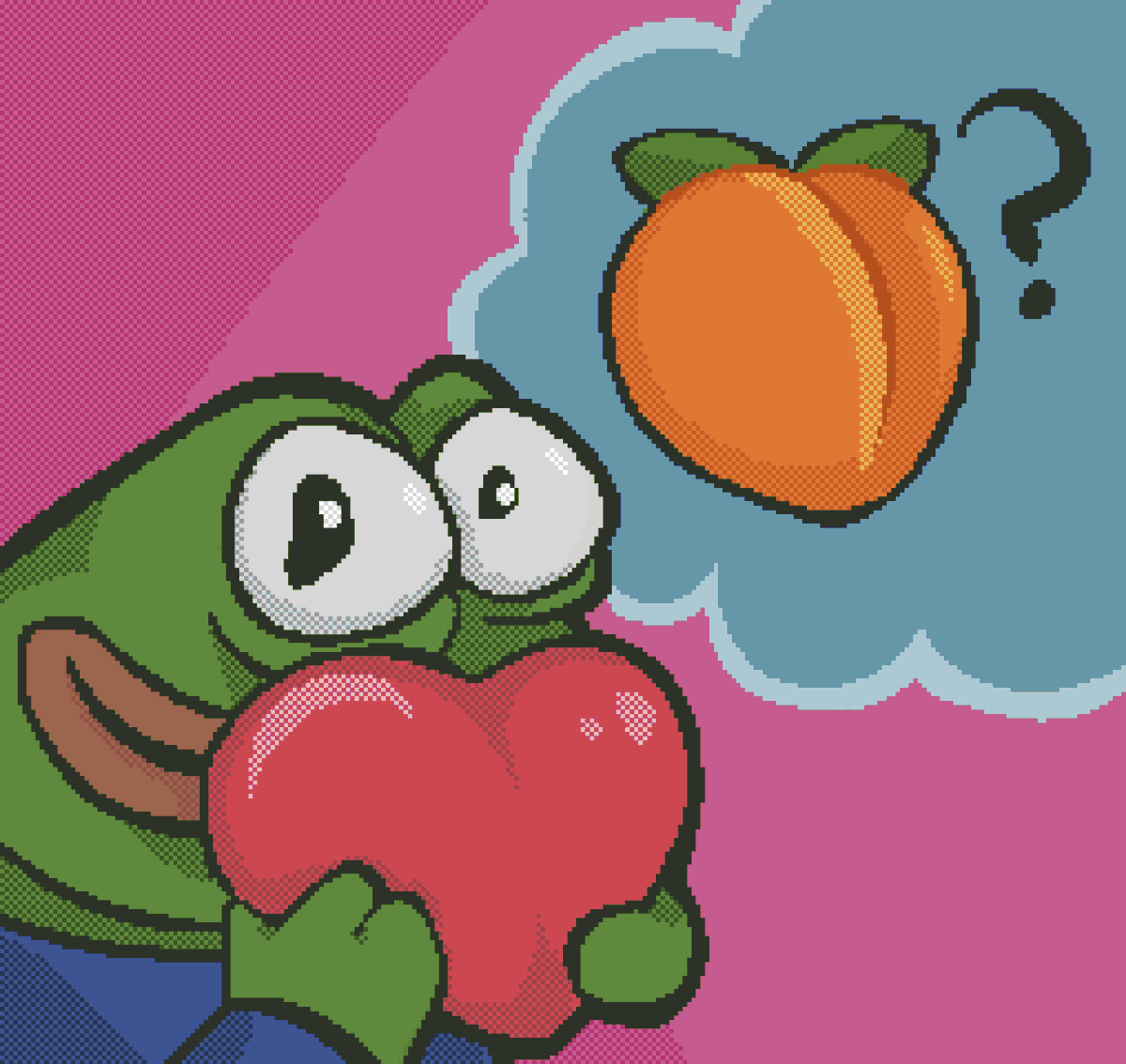 Couple of crappy attempts at pixel art!