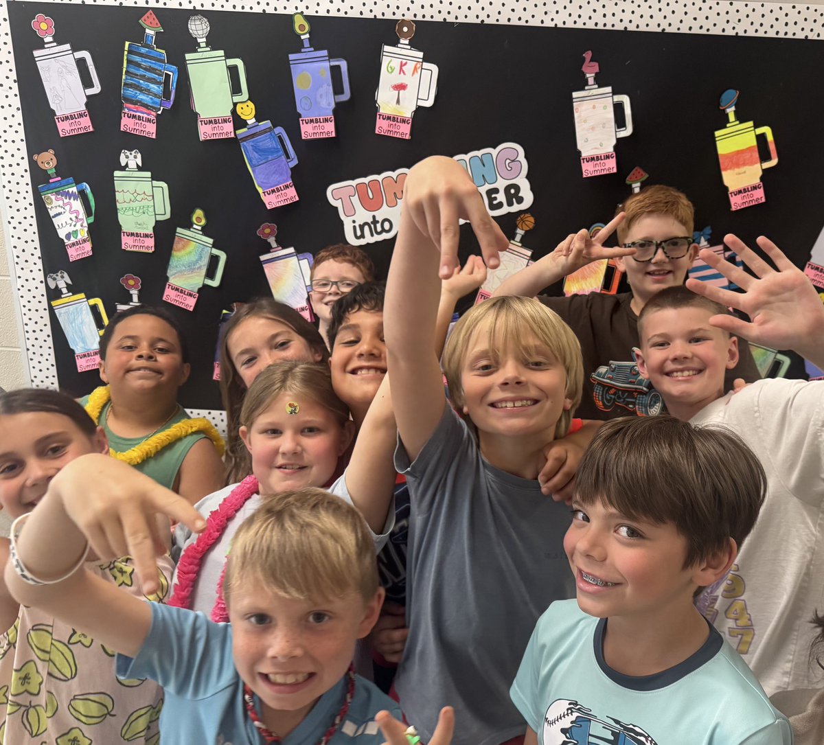 “Tumbling into summer”