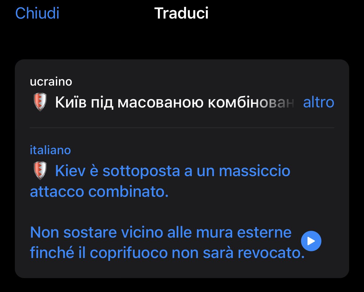 “Putin wants Peace”