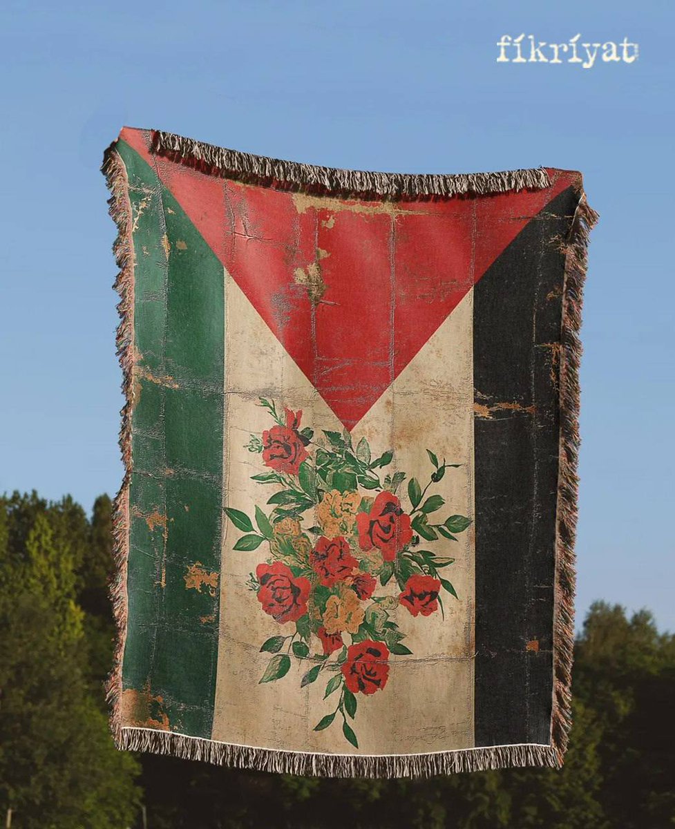 Filistin, küllerinden doğacak; topraklarından yeniden çiçekler açacak.🇵🇸