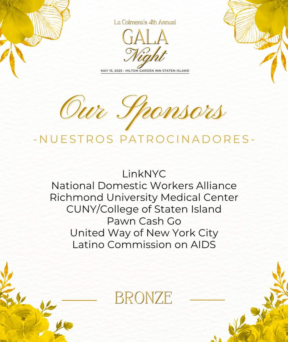 🐝7/7 Thank you to all of our Platinum, Gold, Silver, and Bronze sponsors for your commitment and support.