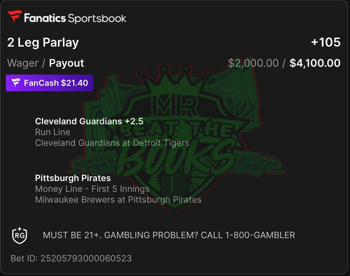 MrBeatTheBooks's tweet photo. FREE MAX BET DROP
I’m Mr.BeatTheBooks — and today, I’m handing out a free max bet to my followers. No catch. Just straight heat.
I don’t drop these often… but when I do, it’s because the edge is too sharp to ignore.
Let’s cash.
#MrBeatTheBooks #MaxBet #FreePick #SportsBetting #Gameday