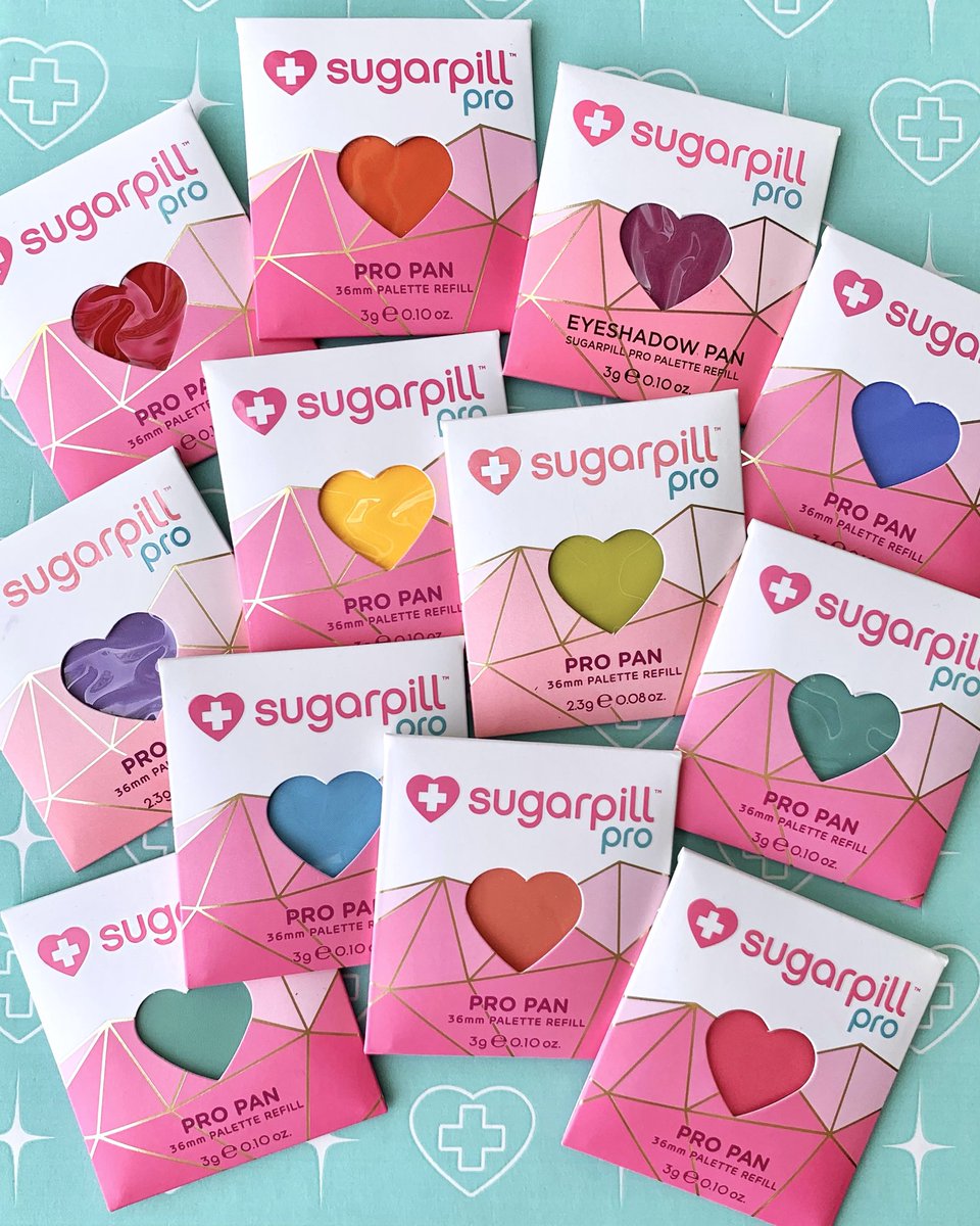 Pride month is just around the corner! 🌈 Get into your full rainbow fantasy in our iconic, bold eyeshadows 🩷❤️🧡💛💚🩵💜 #sugarpill #indiemakeup #womanowned #asianowned #rainbowmakeup #pridemakeup