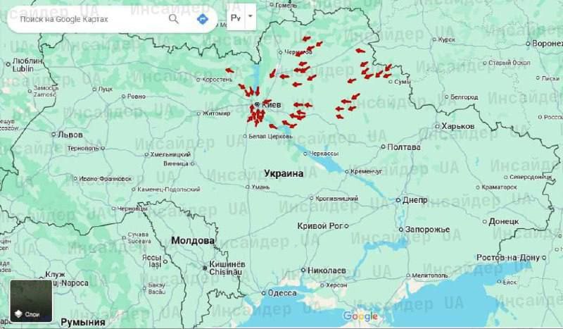 theinformant_x's tweet image. ❗️🇷🇺⚔️🇺🇦 - Multiple Iskander-M ballistic missiles launched toward Kyiv, Ukraine, with explosions reported in the capital.
Ukrainian air defenses were activated, with local sources claiming successful interceptions.
Concurrently, a large-scale Geran-2 drone attack targeted Kyiv…