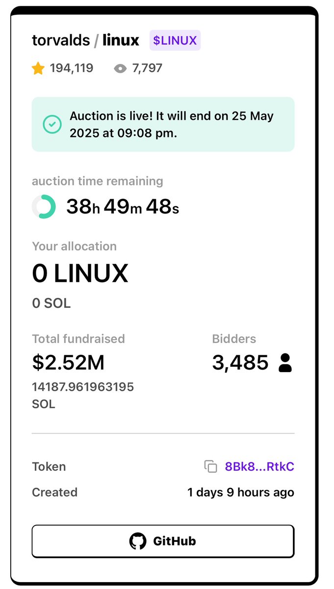 bclaobai's tweet image. 社区的小伙伴说，这个将是 10X 以上的 meme 🚀

预售还有一天多时间。有谁参与了？能不能交流下？

#gitfish #linux