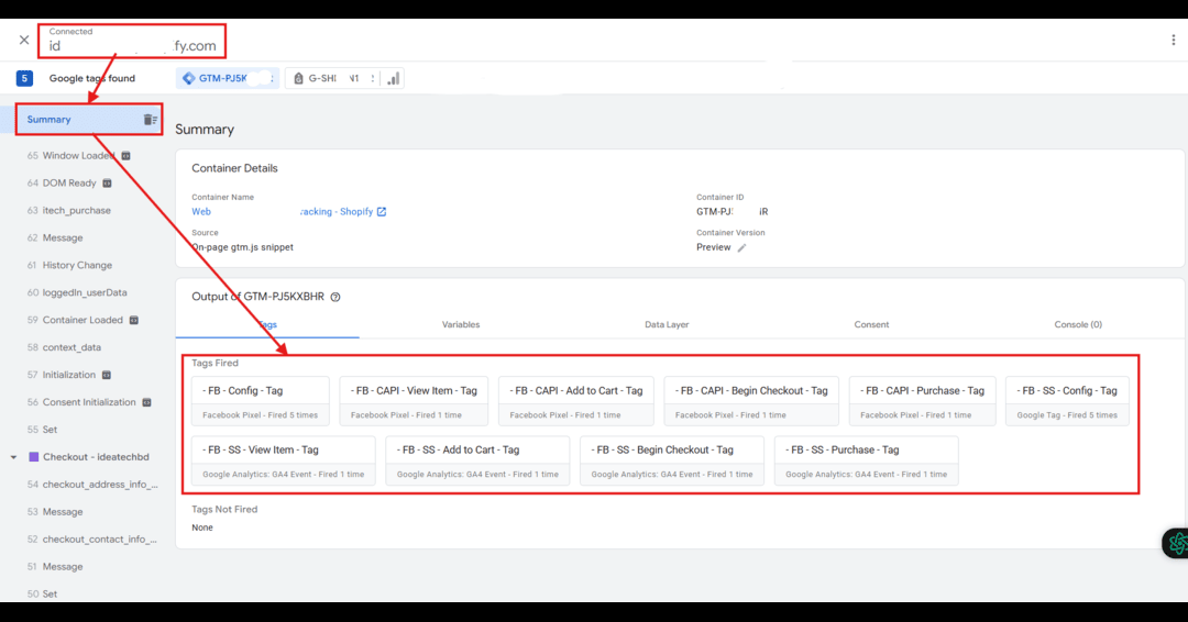 ShimulParvez01's tweet image. 🚀🚀 Just integrated Facebook Conversion API + server-side tracking via GTM on a Shopify store! Boosted data accuracy, event attribution & ROAS. Pixel-only tracking is outdated—upgrade now!
DM me to improve your Facebook Ads tracking & performance.
#FacebookCAPI #Shopify #GTM