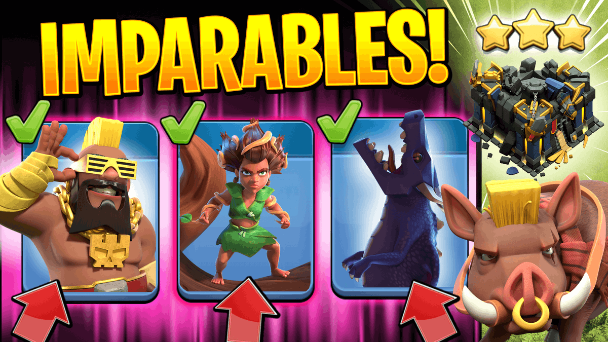 Nuevo VIDEO ‼️
youtu.be/eFUJKUyxeNw

✅ Los tres ejercicios más usados del momento
✅ Sencillo y con habilidades bastante básicas
#CLASHOFCLANS