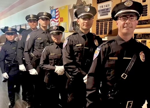 GovMLG's tweet photo. Join me in congratulating the 40 new officers graduating from the NM Law Enforcement Academy! Proud that 15% of Class 209 are women — above the 12% national average. Thank you for your service and commitment to our communities! #NMStrong https://t.co/eMnD76xcgz