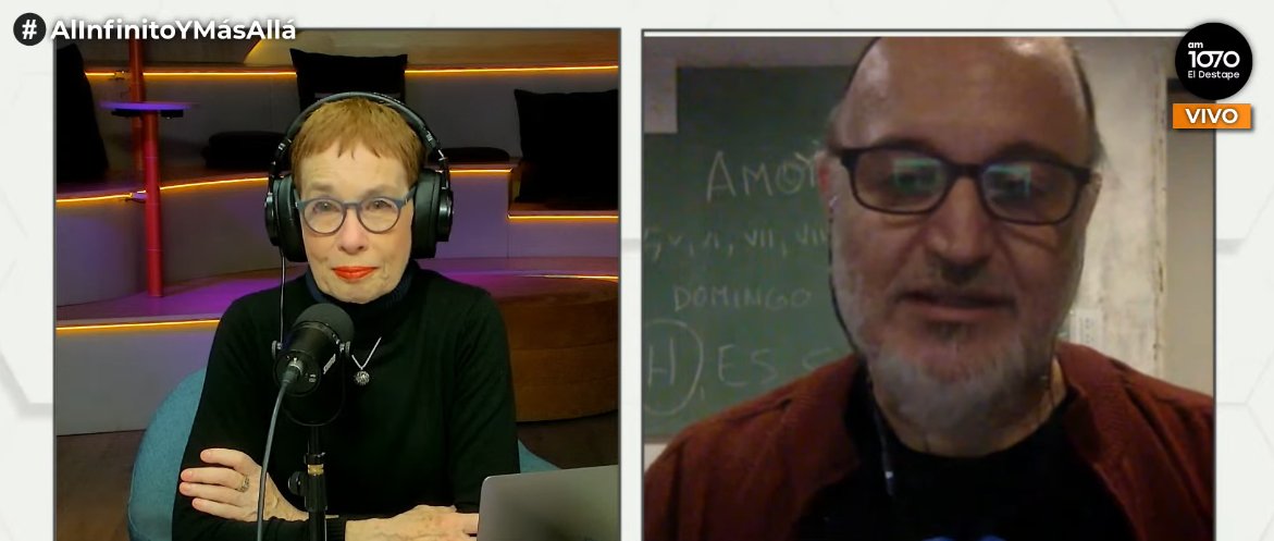 🗨️ "ARSAT lo que hizo fue darle la capacidad de tener fibra en todo el país. Lograron que en pandemia la pasamos mucho más cómodos"

🗣️ Ezequiel Mc Gover, responsable de innovación en ARSAT, sobre la importancia de esta empresa en el país. 

  🔗VIVO: youtube.com/live/3RJmkp806…