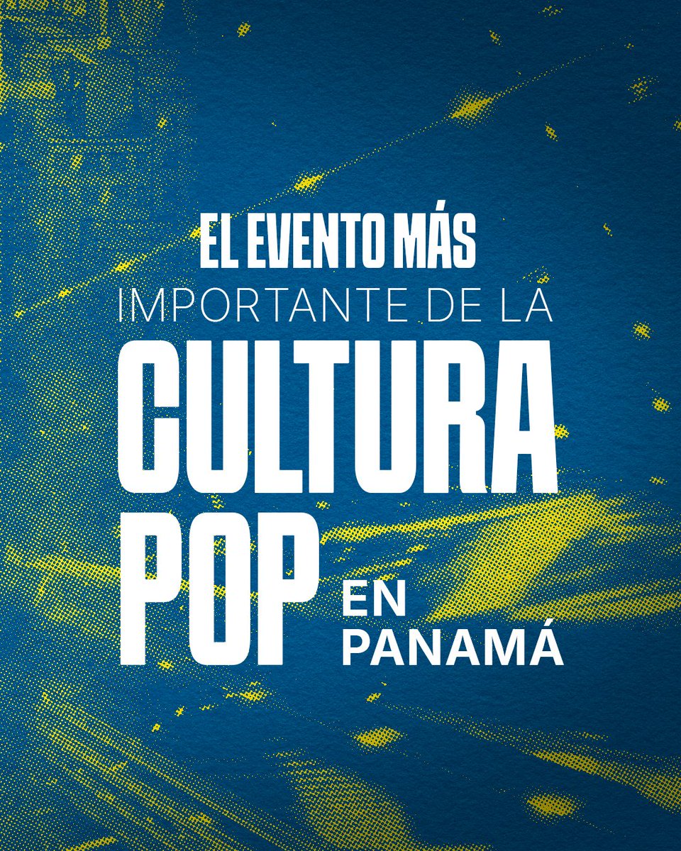 ¡Ya estamos listos para arrancar este 2025 con una nueva edición!

El evento más importante de la cultura pop en Panamá regresa una vez más con toda la energía que solo los verdaderos fans conocen.

Nos vemos este 19, 20 y 21 de septiembre en el Panama Convention Center📍