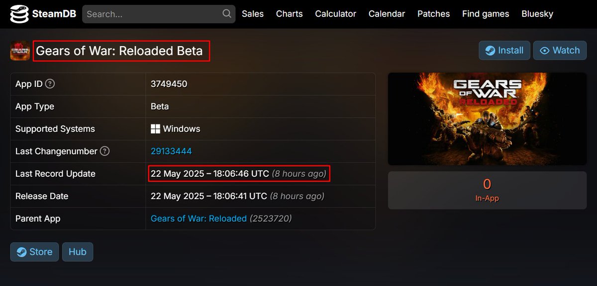 PingolinosNews's tweet image. 🚨 OFICIAL:
Mais um fracasso da Microsoft, gears remastered lançou e está com 0 PLAYERS NA STEAM, isso mesmo, 0 PLAYERS
O jogo é um dos maiores flops da história!!!
E ainda falavam de concord 👀
Fonte: @eXtas1stv