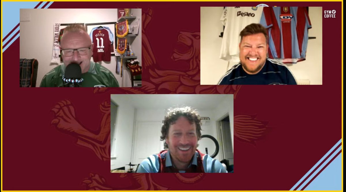 Jay White (@jaywhite_1) on Twitter photo Really enjoyable podcast as always with <a href="/VillaPaddy/">Paddy</a> on <a href="/LoveMcGrathpod/">For The Love of Paul McGrath Villa Podcast</a> tonight!
Great to have special guest <a href="/Villaboycey/">Nigel Boyle</a> join us too for a preview ahead of the Man Utd match on Sunday!
You can watch here 👇
youtube.com/live/4nCOmannJ…
#utv #avfc Really enjoyable podcast as always with <a href="/VillaPaddy/">Paddy</a> on <a href="/LoveMcGrathpod/">For The Love of Paul McGrath Villa Podcast</a> tonight!
Great to have special guest <a href="/Villaboycey/">Nigel Boyle</a> join us too for a preview ahead of the Man Utd match on Sunday!
You can watch here 👇
youtube.com/live/4nCOmannJ…
#utv #avfc