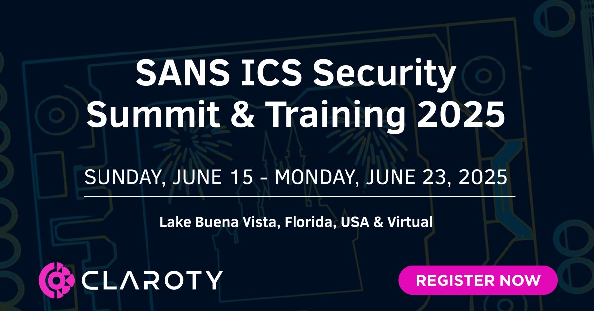 Claroty's tweet photo. Want to dive into the #IOCONTROL backdoor #malware and our recent 
#OT vulnerability research? Come visit #Team82 at the @Claroty booth at this year’s SANS ICS Summit! https://t.co/n80qAfN9vq https://t.co/4v77mXaRrL