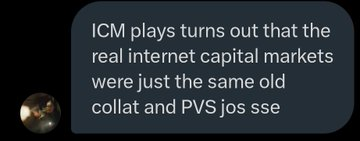 Winner_Callss's tweet image. Turns out the real internet capital markets were all along
$PVS and $COLLAT